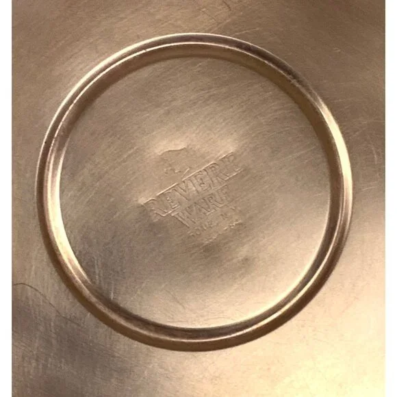 Revere Ware Stainless Steel Copper Bottom Whistling Tea Kettle 3.5 Qt Rome NY 84 - Picture 8 of 8